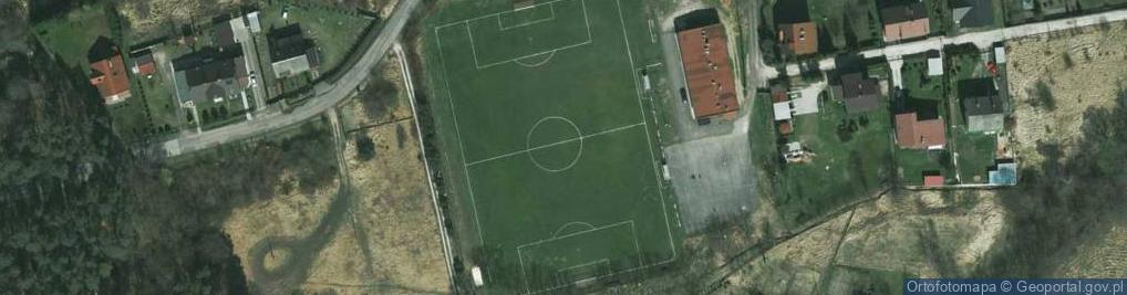 Zdjęcie satelitarne LKS Tęcza Tenczynek