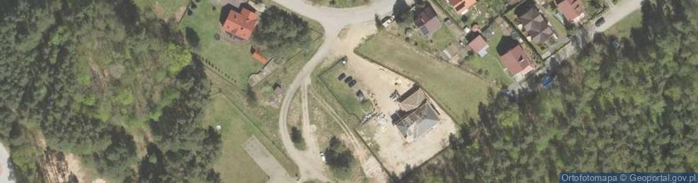 Zdjęcie satelitarne LKS Wilkasy