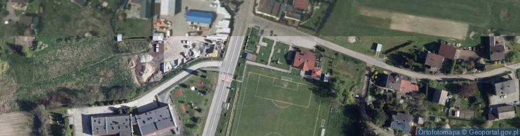 Zdjęcie satelitarne LKS Zameczek Czernica