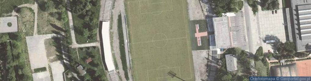 Zdjęcie satelitarne Stadion Suche Stawy