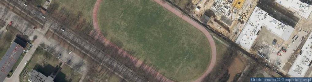 Zdjęcie satelitarne Stadion wojskowy