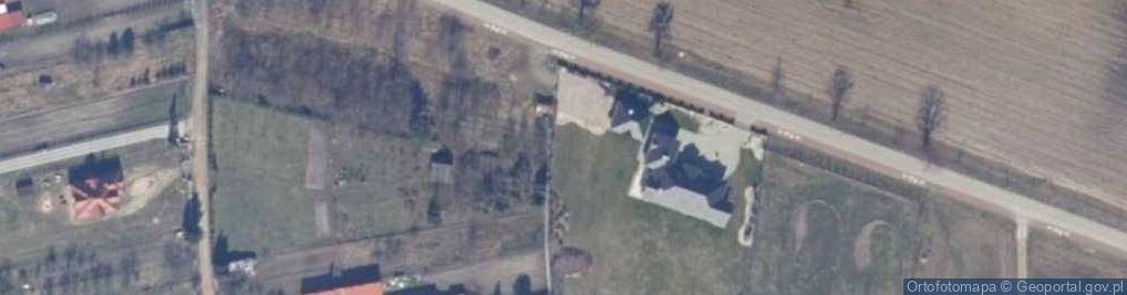 Zdjęcie satelitarne Wiślana