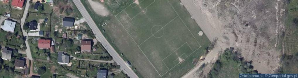 Zdjęcie satelitarne Zastępcze K.S. BESKIDU