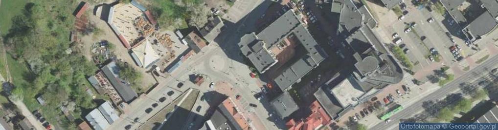 Zdjęcie satelitarne Centrum Biznesowe w Białymstoku