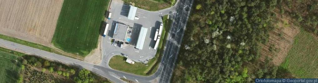 Zdjęcie satelitarne BP CEGIELNIA