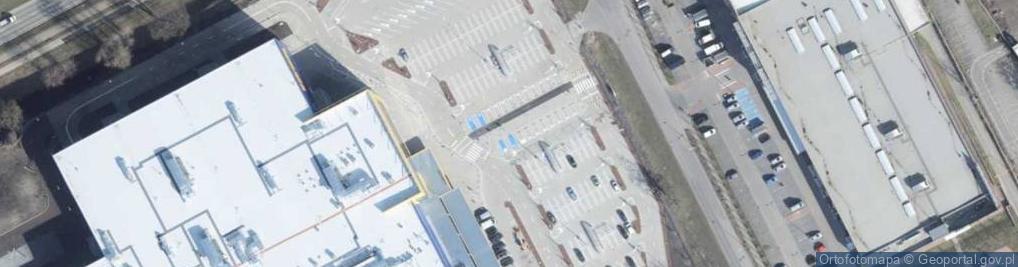Zdjęcie satelitarne Auto Gaz Szczecin