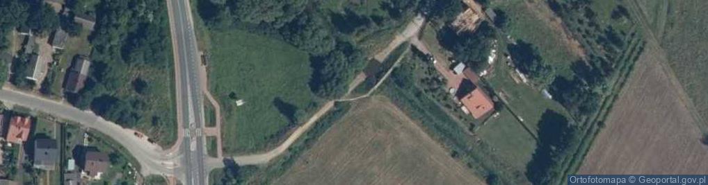 Zdjęcie satelitarne rz. Radomka