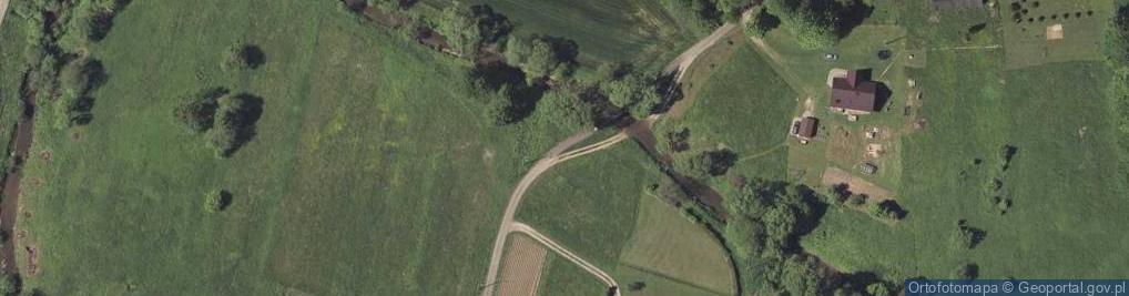 Zdjęcie satelitarne rz. Wańkówka