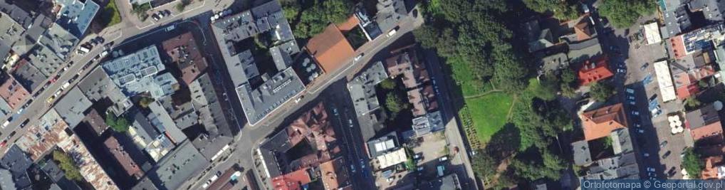 Zdjęcie satelitarne BSR Kraków