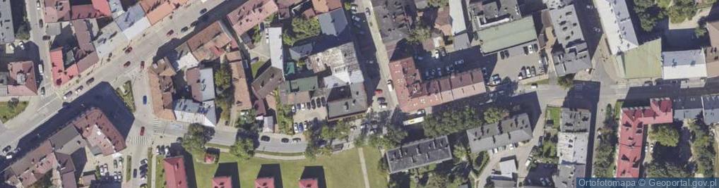 Zdjęcie satelitarne BSR Kraków