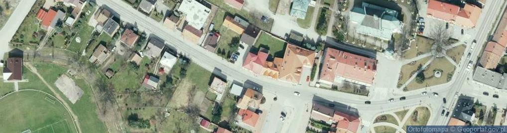 Zdjęcie satelitarne BSR Kraków