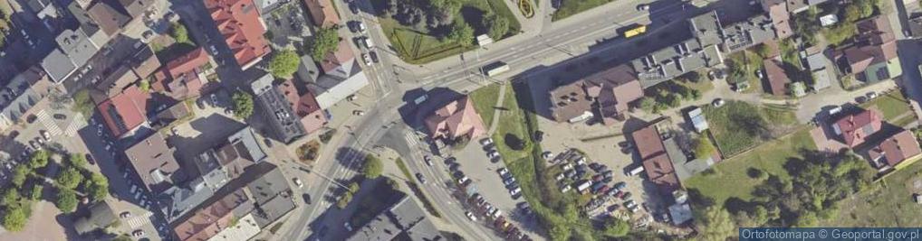 Zdjęcie satelitarne BSR Kraków