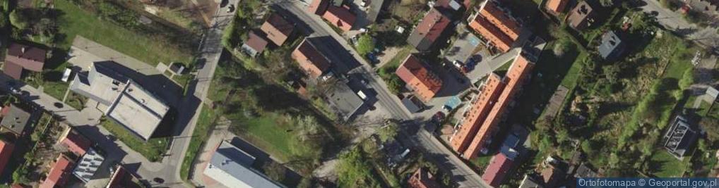 Zdjęcie satelitarne Ada-Bis. Materiały budowlane