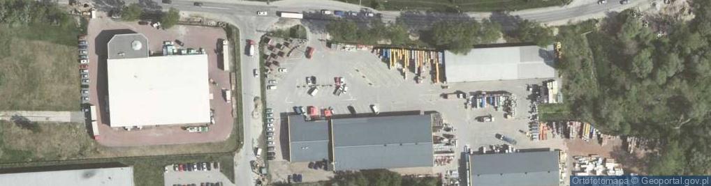 Zdjęcie satelitarne ATTIC Centrum Budowlane