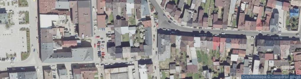 Zdjęcie satelitarne "Barwy Szczęścia" Farby I Dekoracje Łukasz Klocek