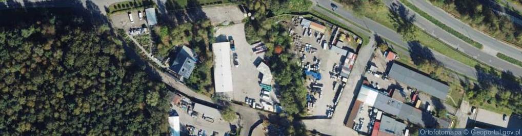 Zdjęcie satelitarne BauSystem Materiały Budowlane s.c