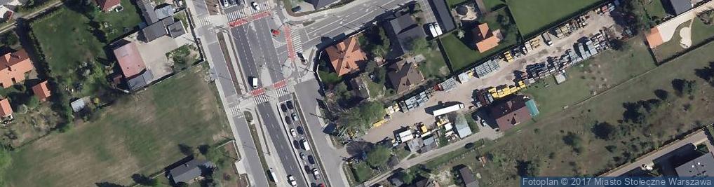Zdjęcie satelitarne Boguc Construction Magazyn
