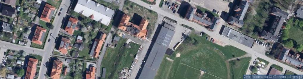 Zdjęcie satelitarne Centrum Budowlane BMB