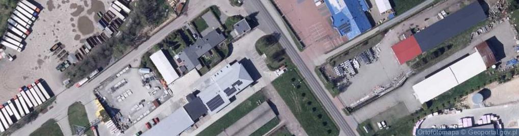Zdjęcie satelitarne EKOBAU, Marek Seredyński - materiały budowlane