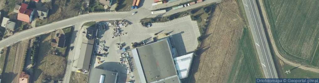 Zdjęcie satelitarne Farbex Market budowlany