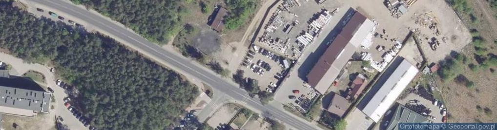 Zdjęcie satelitarne FHU Emira - Skład Budowlany