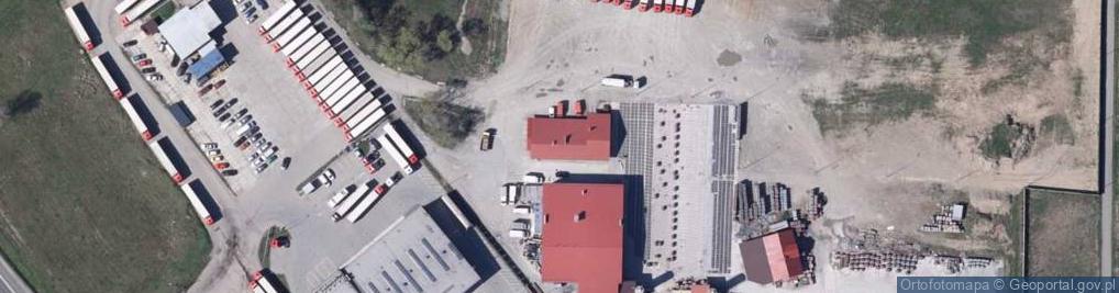 Zdjęcie satelitarne Frank-Bud Usługi budowlane Sprzedaż mieszkań jednorodzinnych Pu