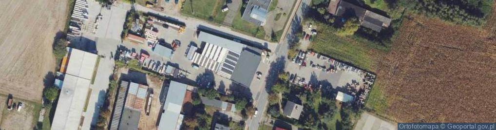 Zdjęcie satelitarne Hurtownia budowlana Przedsiębiorstwo Wielobranżowe MODAX