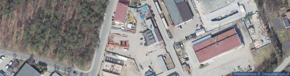 Zdjęcie satelitarne Hurtownia budowlano-narzędziowa UNIBUD