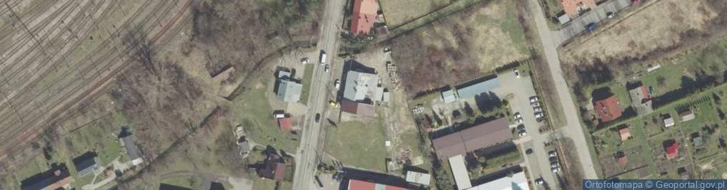 Zdjęcie satelitarne Hurtownia Kafli i Materiałów Budowlanych KAFEL