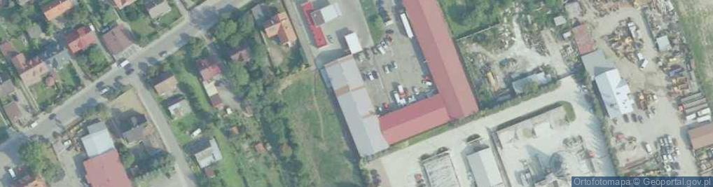 Zdjęcie satelitarne Jacek Obłąk Przedsiebiorstwo Wielobranżowe Wellbud