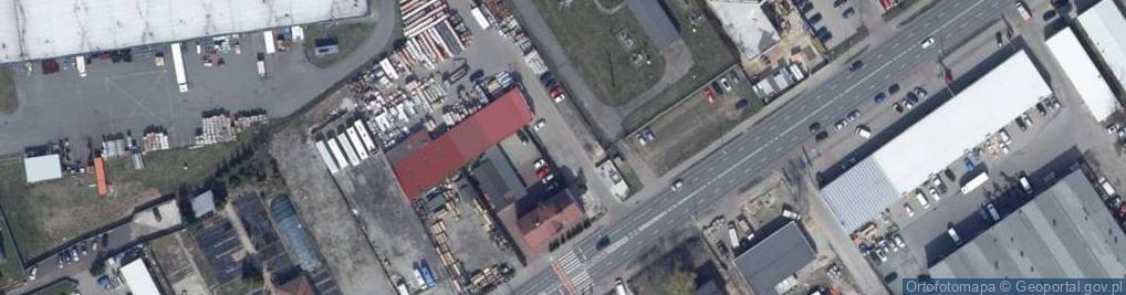Zdjęcie satelitarne JOLANIA- Materiały Budowlane