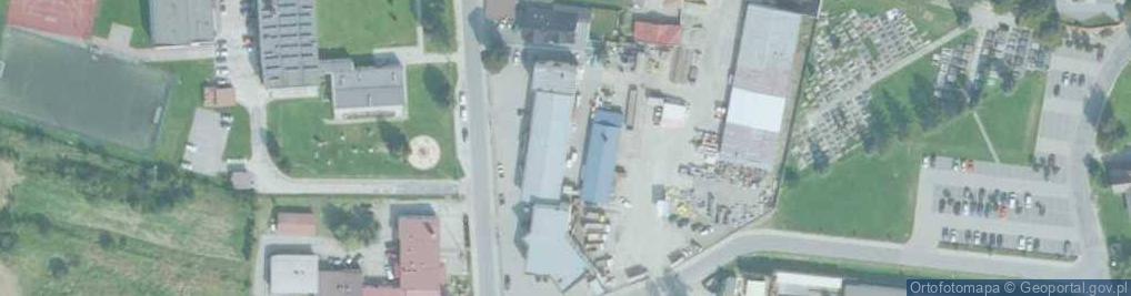 Zdjęcie satelitarne Market budowlany Włodarczyk