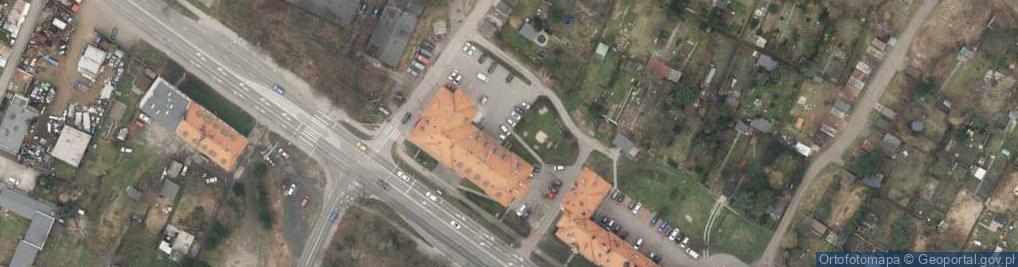 Zdjęcie satelitarne MATBUD Materiały Budowlane Kazimierz Kula