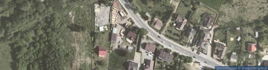 Zdjęcie satelitarne MCM Skład Drewna