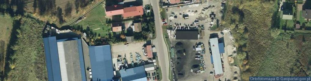 Zdjęcie satelitarne Mikulec Tuchów