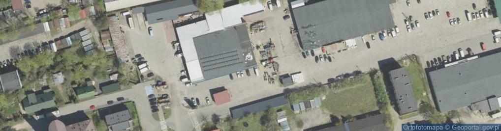 Zdjęcie satelitarne PAGO Invest - Materiały budowlane