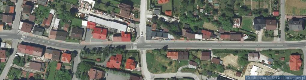 Zdjęcie satelitarne Paula Centrum Materiałów Budowlanych