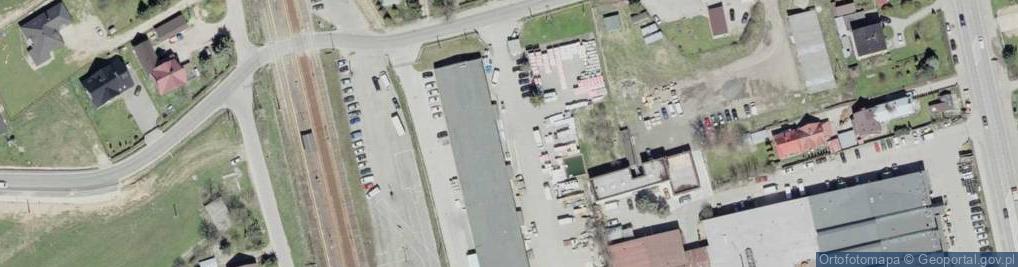 Zdjęcie satelitarne raab karcher. Skład budowlany.