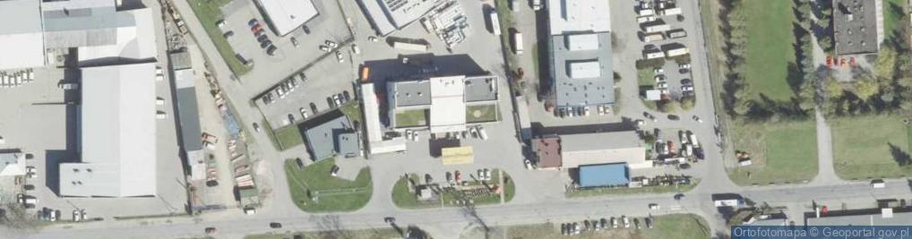 Zdjęcie satelitarne Ramex - Centrum Materiałów Budowlanych