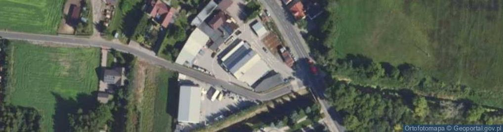 Zdjęcie satelitarne Ratajek Materiały Budowlane
