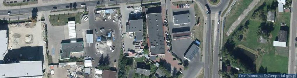 Zdjęcie satelitarne Sieć sklepów Zartmet