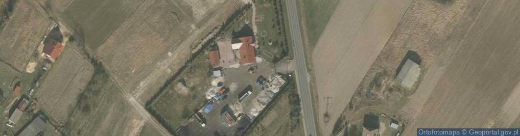 Zdjęcie satelitarne Skład budowlano opałowy Cesarzowice