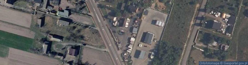 Zdjęcie satelitarne Skład Budowlany SYLBUD