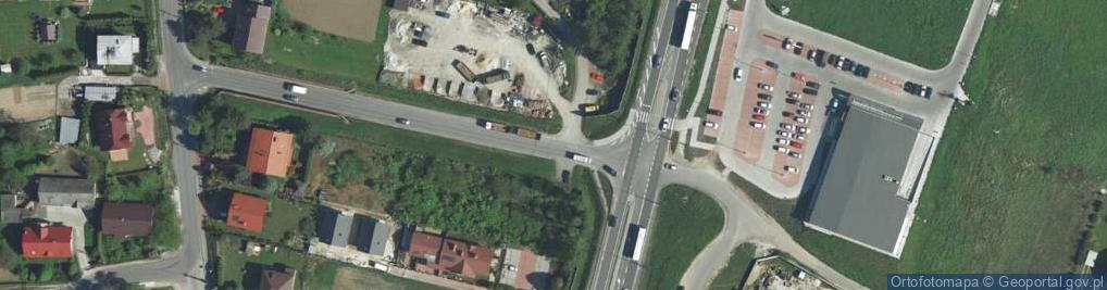 Zdjęcie satelitarne Skład Kruszyw Paweł Buczak