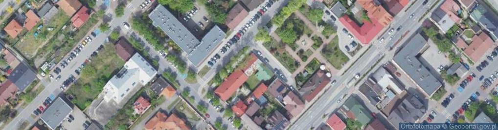 Zdjęcie satelitarne Sklep Budowlano Przemysłowy Frączek Jan Frączek Janina Grażyna