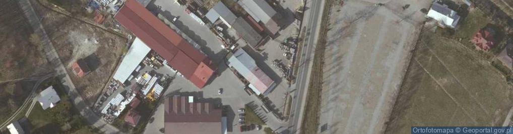 Zdjęcie satelitarne Sklep Fraf Met