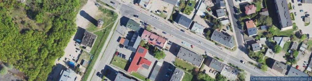 Zdjęcie satelitarne Sklep Przemysłowo Chemiczny Karolina Wykowska Karolina