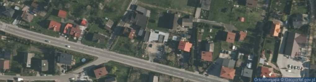 Zdjęcie satelitarne Sklep Wielobranżowy Suchy Małgorzata