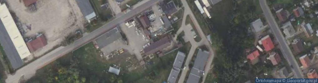 Zdjęcie satelitarne Unidach Hurtownia pokryć dachowych