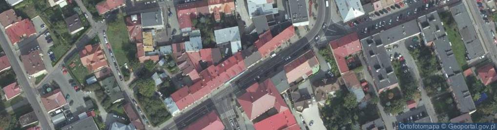 Zdjęcie satelitarne Vidok